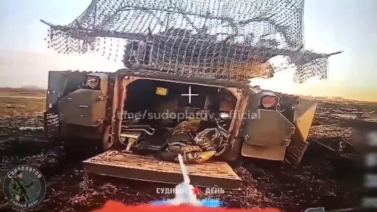 Destruction of Ukrainian Armed Forces equipment
