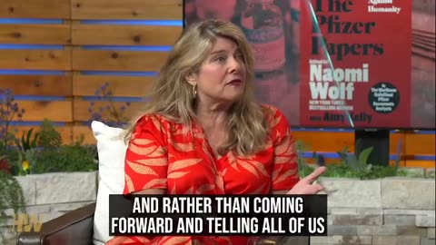 Naomi Wolf - "This is the greatest crime against humanity in recorded history."