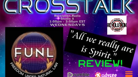 CrossTalk! Ep. 52 FUNL 4 - All We Really Are Is Spirit by Sara Cross