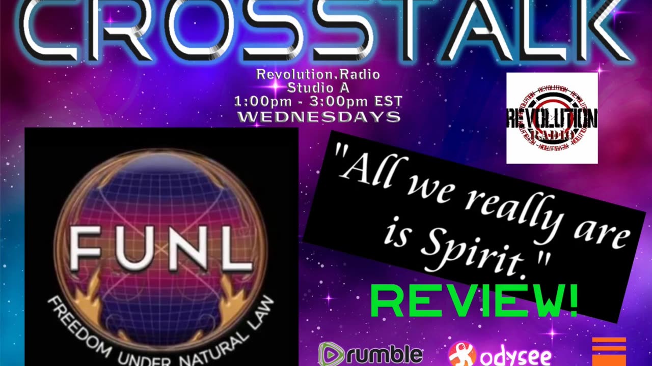 CrossTalk! Ep. 52 FUNL 4 - All We Really Are Is Spirit by Sara Cross