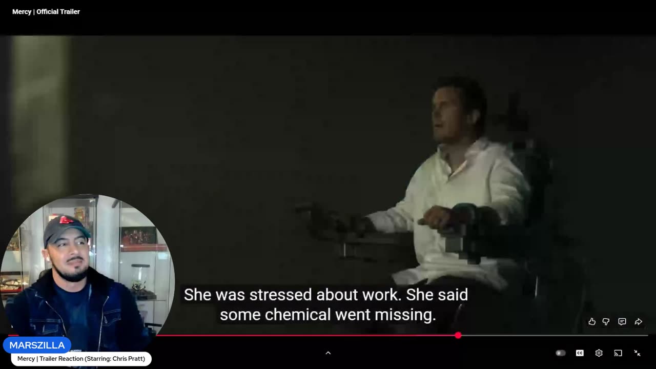 Mercy | Trailer Reaction (Starring: Chris Pratt)