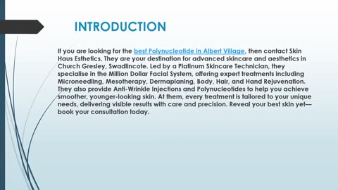 Looking for the best Polynucleotide in Albert Village