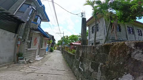 Silent Pathway on Zapanta Street in Cardona, Rizal, Philippines