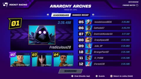 Fortnite: Rocket Racing Ranked