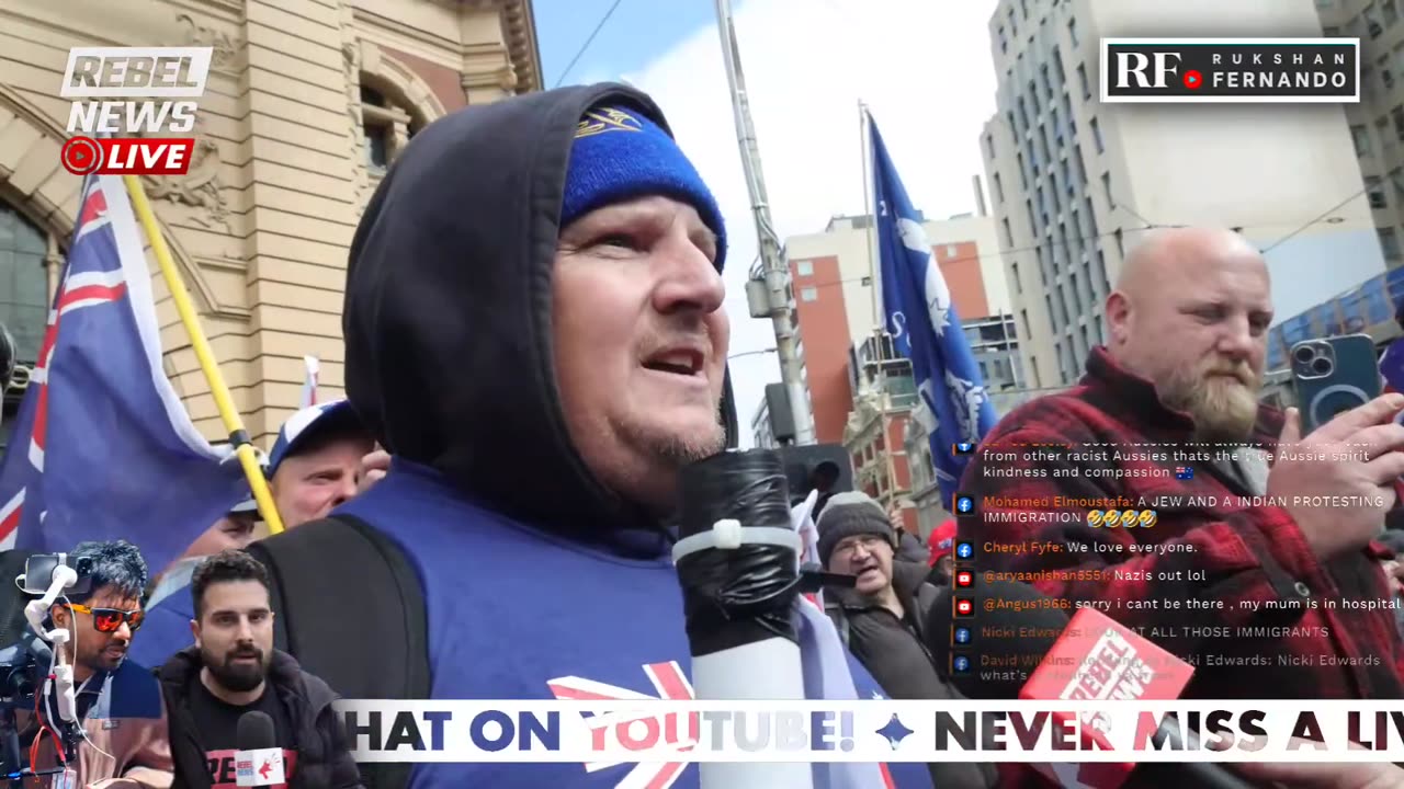 16-March for Australia_Melbourne_31/08/2025_Rebel News Coverage Breakdown
