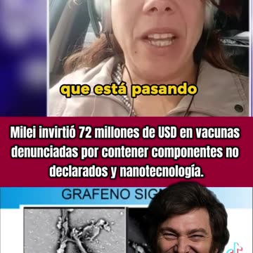Milei - Millones de dolares en vacunas toxlcas