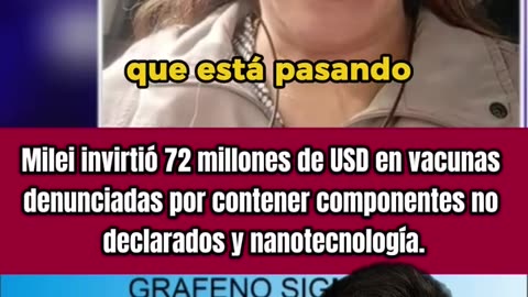 Milei - Millones de dolares en vacunas toxlcas