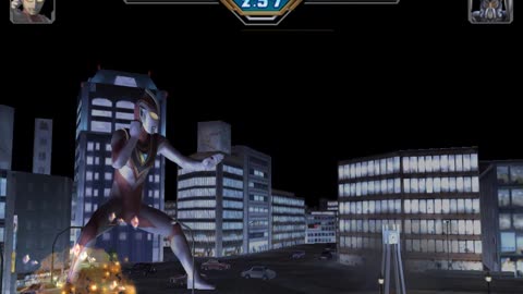 Ultraman Fighting Evolution 3 - Battle Mode - Ultraman Gaia Supreme Version
