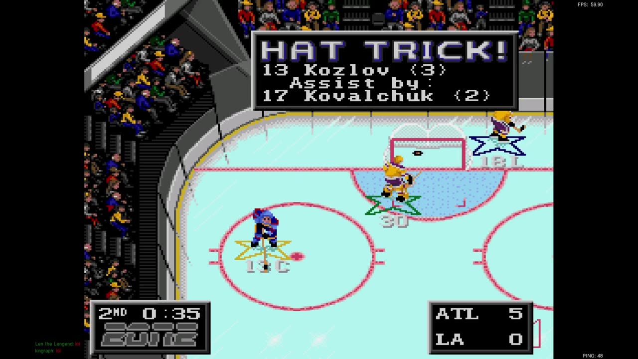 NHL '94 2 vs 2 - March 8, 2025