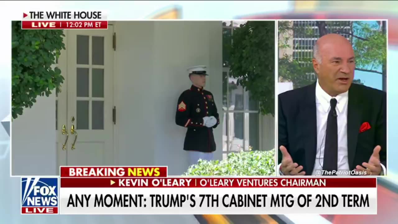 Kevin OLeary RIPS democrats bashing President Trump for cleaning up crime in DC.