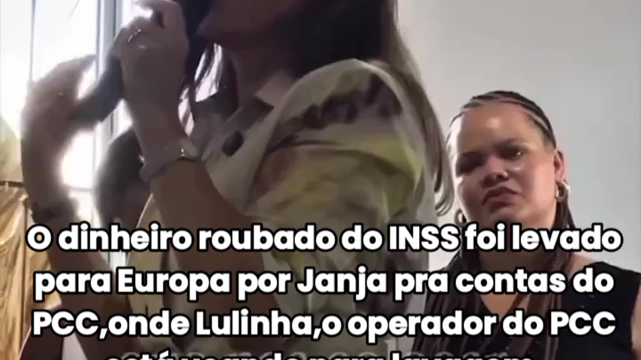 O 301 colocou medo em Janja puta, onde foi pra igreja:😜 O dinheiro roubado do INSS foi levado para Europa por Janja pra contas do PCC,onde Lulinha,o operador do PCC está usando para lavagem.