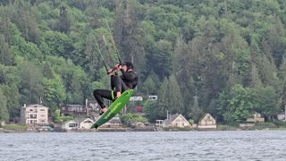 Kiteboarding nice air