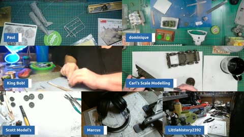 2 Aussies, a Pom, a Jock, a Taffy and a Swede! Makers Mojo! #Hobby #airfix #Tamiya