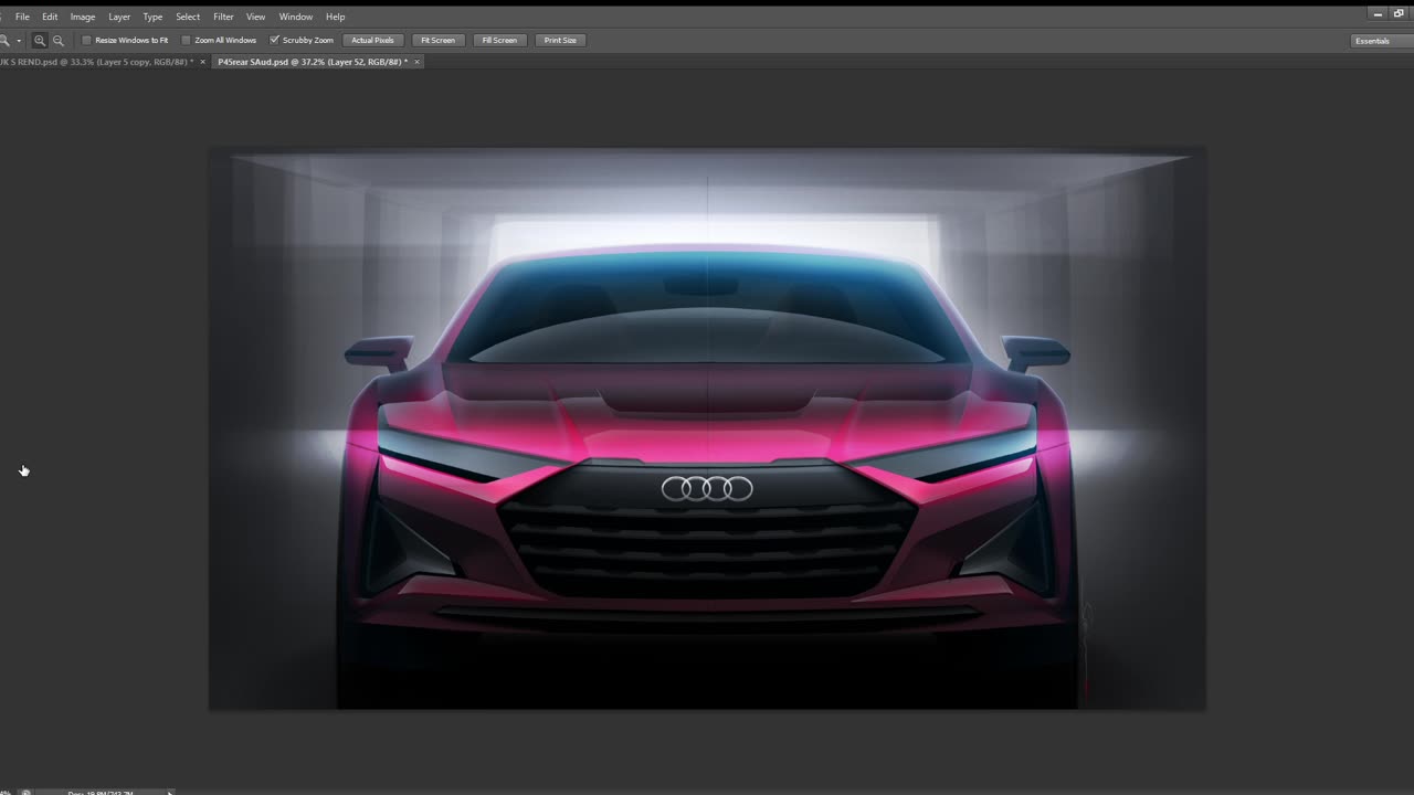 How to sketch and render your own concept