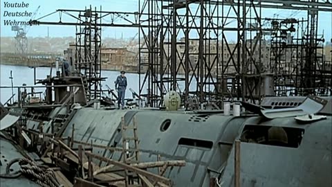 Deutsche U-Boote in Best Color Footage