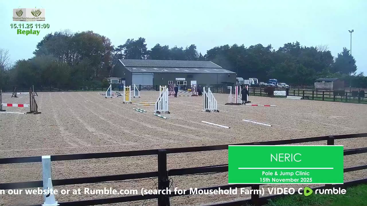 All Weather Riding arena Live Stream & Replays