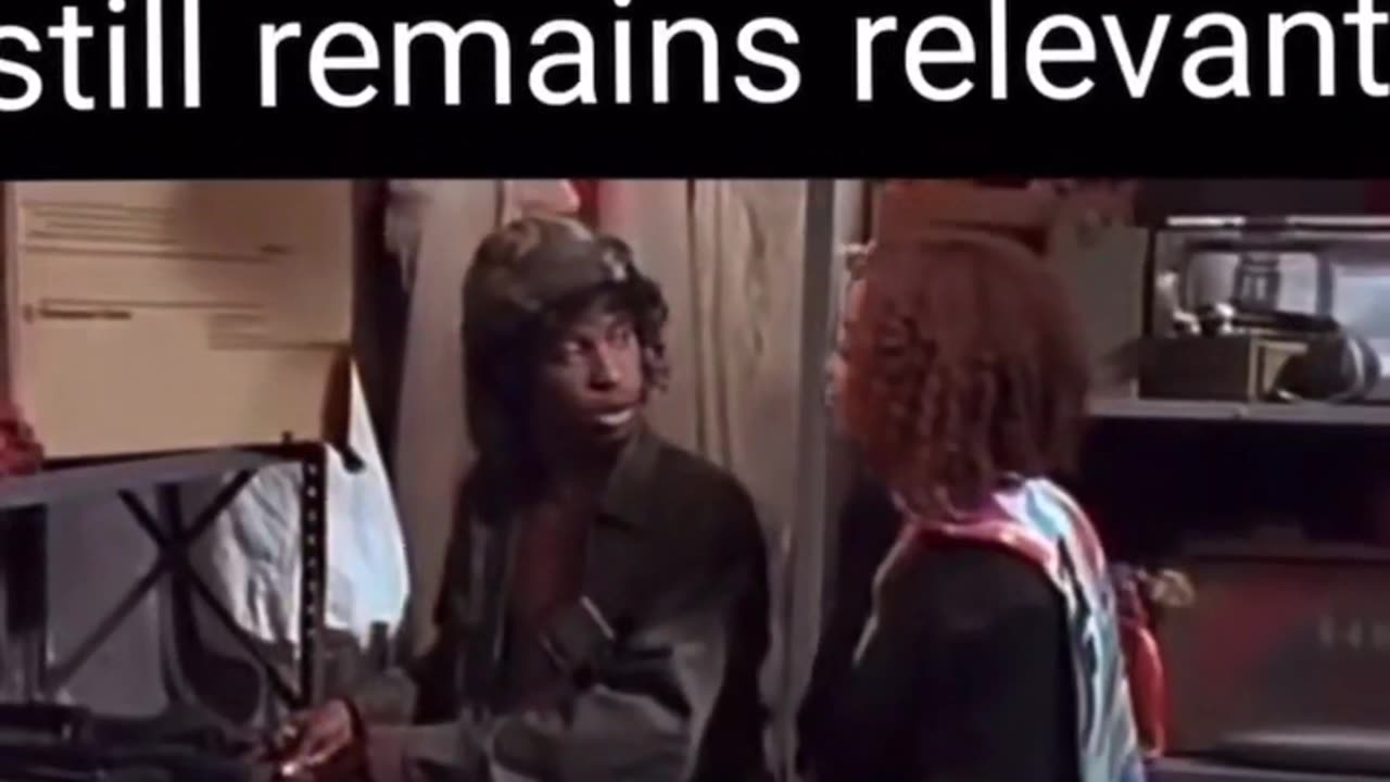 A video from a movie