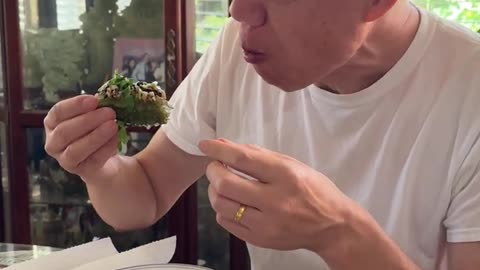 Innovative Dish: Bitter Melon & Salmon Box | Delicious and Healthy 创新料理：苦瓜三文鱼盒子 | 美味又养生