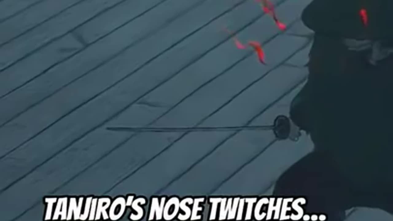 Tanjiro’s Nose Finds Trouble 👃🔥 Nezuko Jumps Out the Bag 🎒💥 Demon Slayer Action!