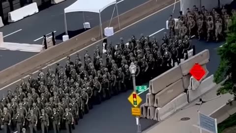 OMG: Footage emerges of Trump’s military parade preparations