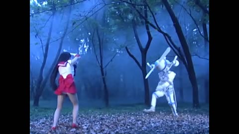 Usagi & Mamoru sailor moon live action act 3 rei transform into sailor mars for first time