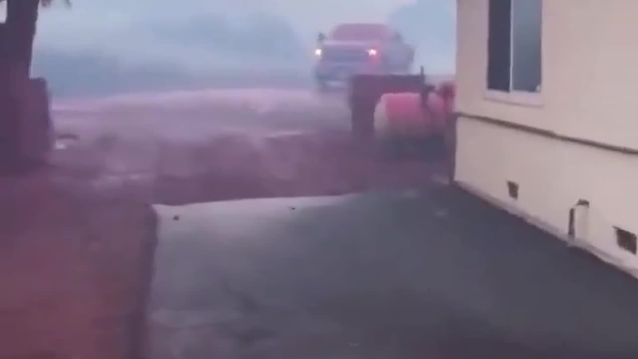 He thought it was funny, until he saw the damage