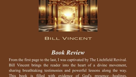The Litchfield Revival by Bill Vincent - A Captivating and Spiritually Uplifting Read