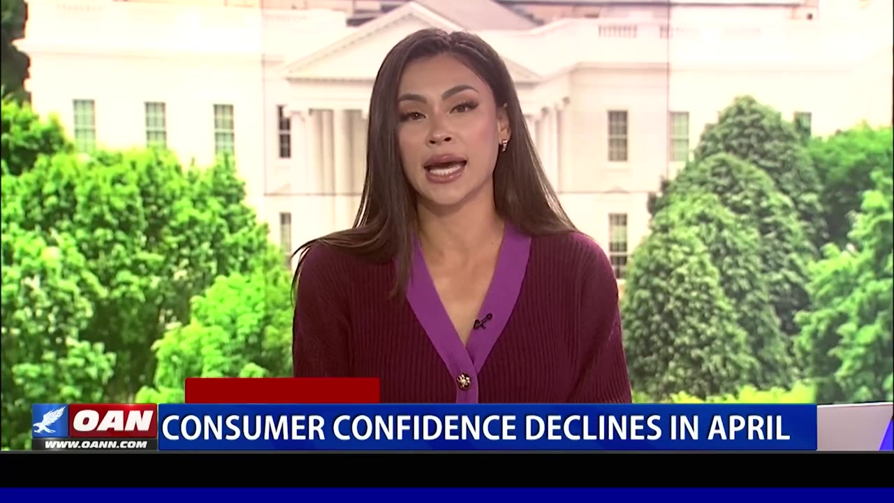 [2025-04-25] Consumer Confidence Falls as Trade Tensions Loom and Apple Plans India Shift