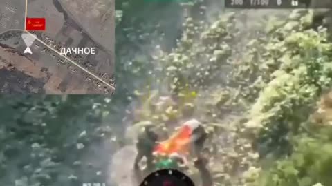 ‼️ Russians entered Dachne in the Dnipropetrovsk region, Ukrainian military writes