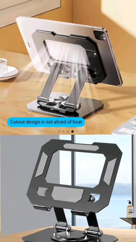 Desktop Tablet & Laptop Stand—The Ultimate Home Office Game Changer for Ergonomic & Seamless