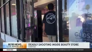 Police say a brave female shopper sh@t dead a sex offender