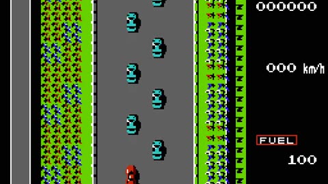 NES Longplay 762 Road Fighter