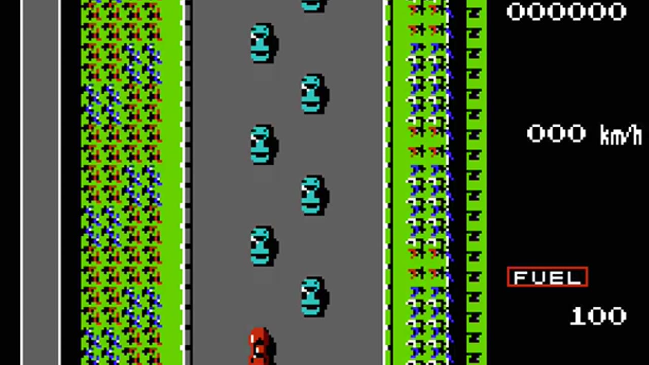 NES Longplay 762 Road Fighter