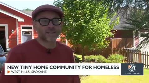 New tiny home community for homeless
