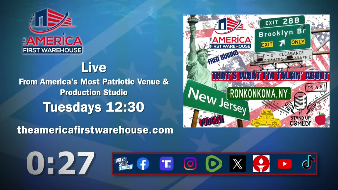 The America First Podcast LIVE 5/27/25