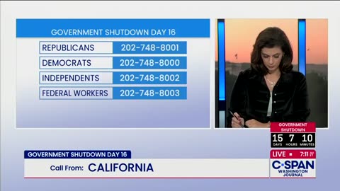 C-Span Caller Explains Why He May Be Leaving the Democrat Party