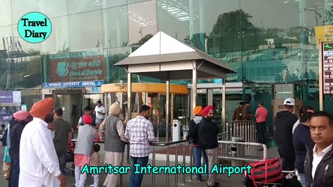 View of Amritsar International Airport