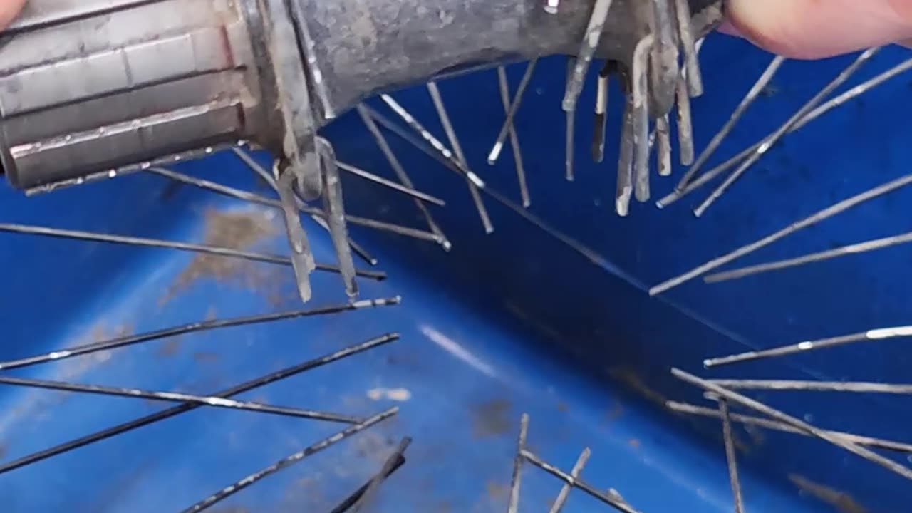 How to disassemble a bicycle wheel. Quickly re-lacing a bike wheel hub