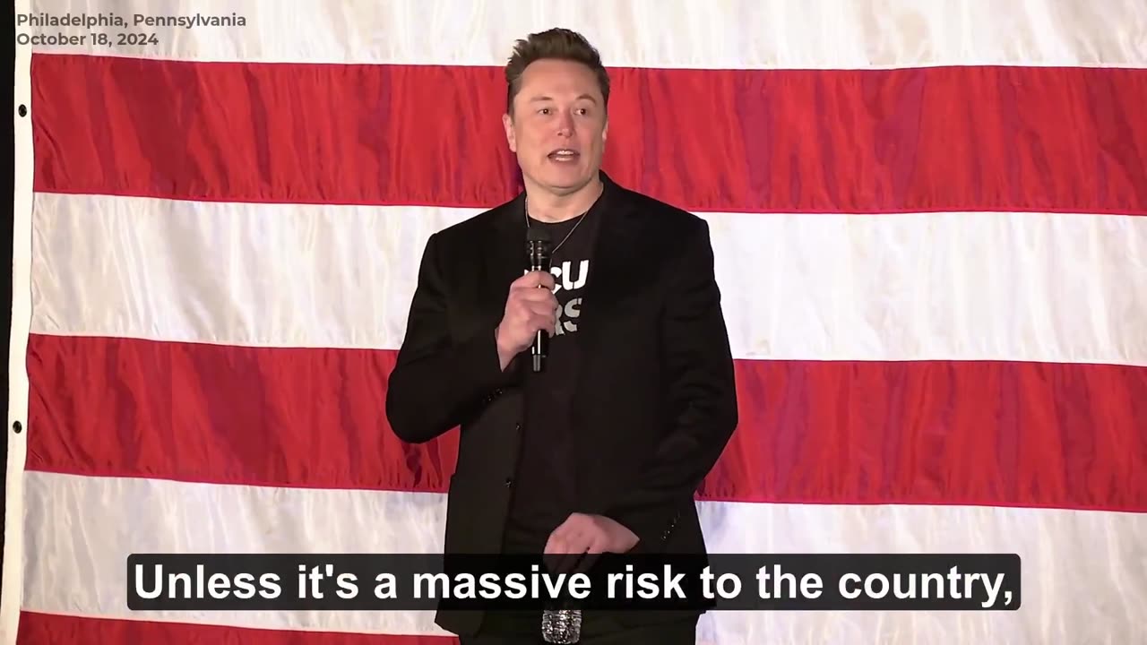 Elon Musk: Government Should Be Fully Transparent—Make All Information Public