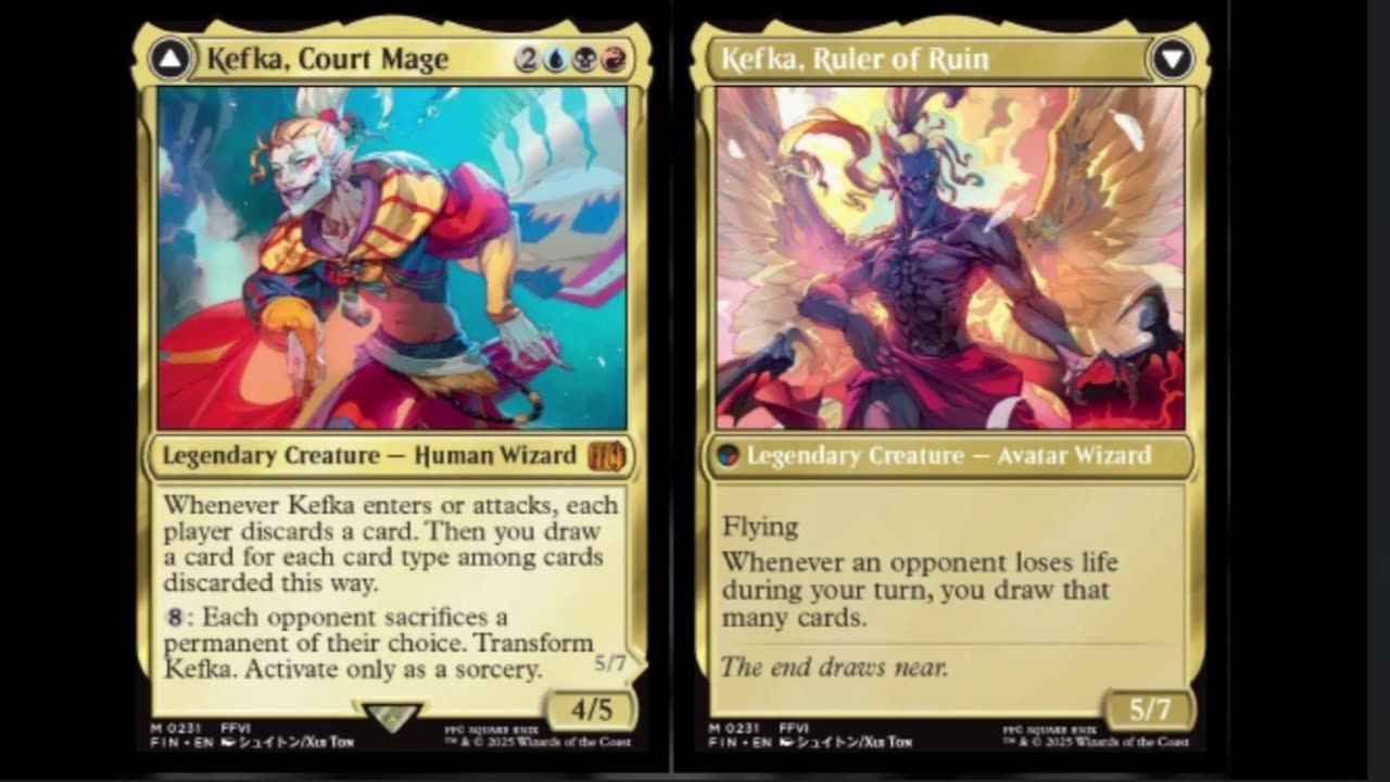 Best cards for Commander from Final Fantasy MTG