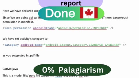 Student Work (Report) | CST2335 Lab 6 report AsyncTask with TV App Demo | Algonquin college
