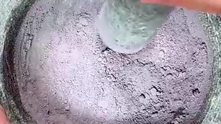 Shocking: Satisfying CHALK Crush! | Mortar and Pestle ASMR #satisfying #asmr #ch