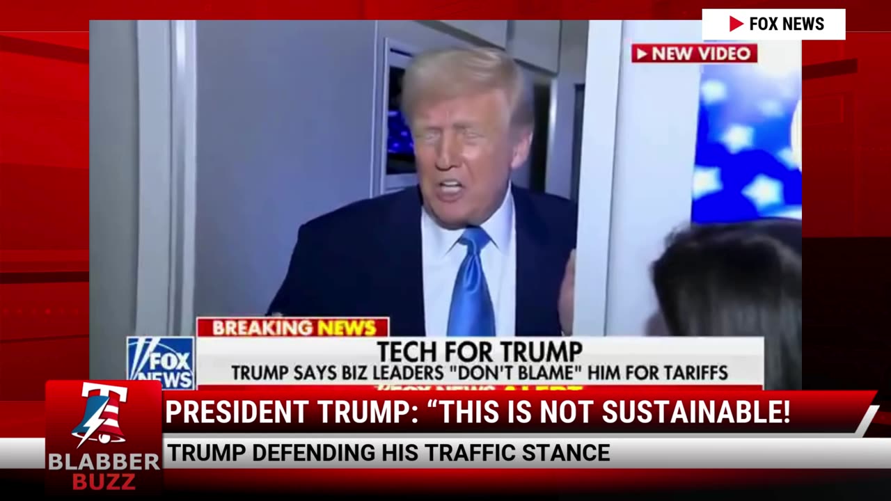 President Trump: “This Is Not Sustainable!