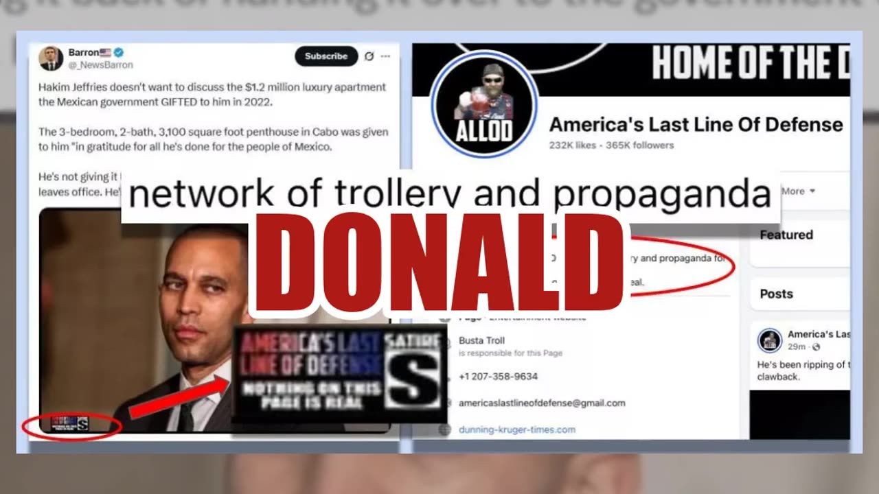 Fact Check: Mexican Government Did NOT Gift Hakeem Jeffries A '$1.2 million Apartment' -- Satire