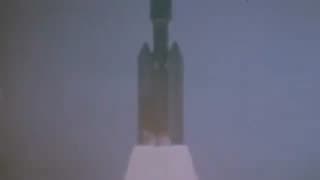 1978 - James Burke made this perfectly timed shot on television about NASA rockets