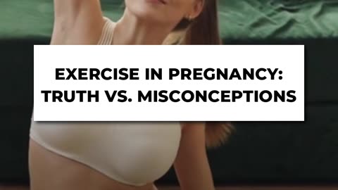 🤰🏋️♀️ Exercise in Pregnancy: Truth vs. Misconceptions! 💪👶