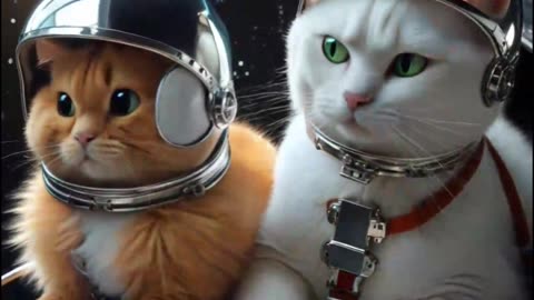 #astronaut #ai cats