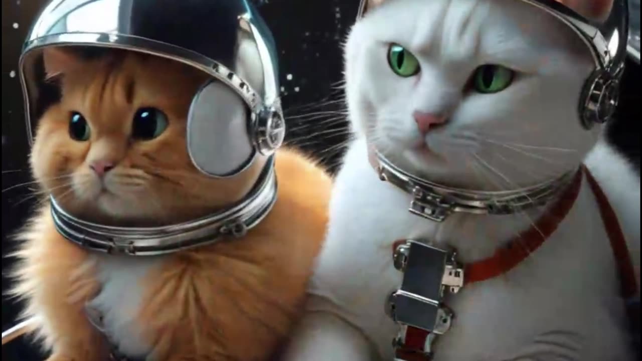 #astronaut #ai cats