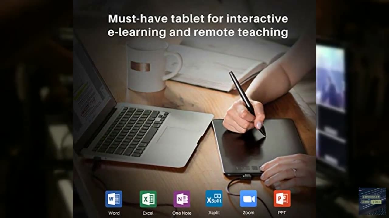 HUION Inspiroy H640P Drawing Tablet, 6x4 inch Digital Art with Battery-Free Styl