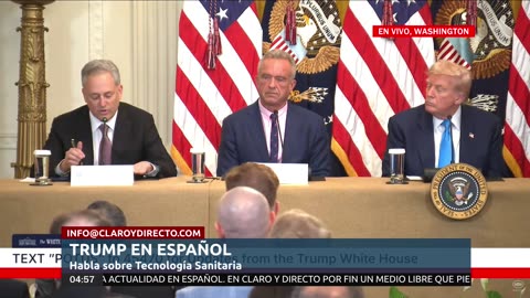 EN VIVO: Trump Casa Blanca – “Haciendo la Tecnología Médica Grande Otra Vez” Responde a Powell